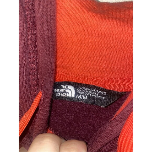 The North Face Hoodie Pullover Sweater M Fleece hiking outdoor - Picture 5 of 7